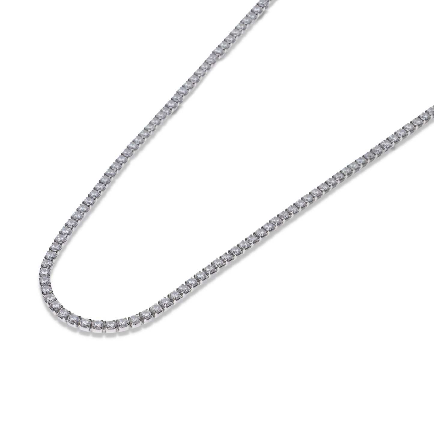 .925 Sterling Silver Tennis Chain - 5mm